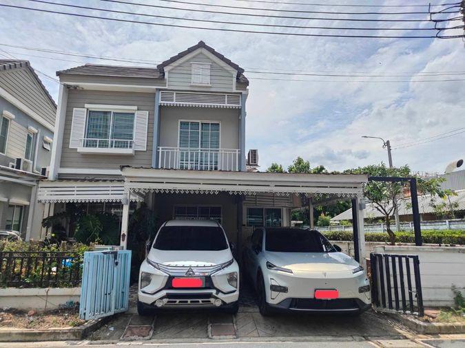 รูป 🛑ขายด่วนน The Village Bangna-Wongwaen เดอะวิลเลจ บางนา-วงแหวน ทำเลดี เดินทางสะดวก บ้านแฝดหลังมุม ✅พื้นที่ใช้สอยเยอะ - รูปที่ 1/15