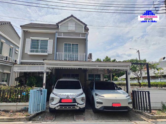รูป 🛑ขายด่วนน The Village Bangna-Wongwaen เดอะวิลเลจ บางนา-วงแหวน ทำเลดี เดินทางสะดวก บ้านแฝดหลังมุม ✅พื้นที่ใช้สอยเยอะ - รูปที่ 1/15