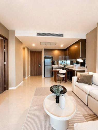 รูป 🏙️ ขายคอนโด แม่น้ำ เรสซิเดนท์ Menam Residence Condominium ใกล้ BTS สะพานตากสิน - รูปที่ 2/11
