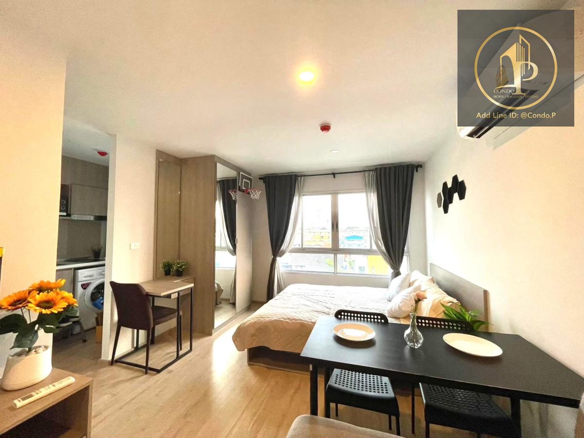 picture 🎈#MT2604_140🎈 💥Urgent💥 Available from 8 Oct 2026 – act fast before it's gone! ‼️ For Rent 12k 🔥 Elio Del Moss Phaholyothin 34 Condo. - 1/5