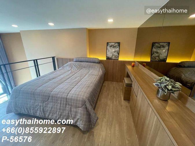 รูป P-56576 ให้เช่า โมดิซ สุขุมวิท 50 | Exclusive Vertical Suite| 28 ตร.ม. | ชั้น 21 อาคาร B | วิวเมือง | Line ID: @easythaihome | 085-592-2897 - รูปที่ 5/10