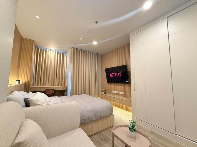 รูป ให้เช่า Culture Thonglor ห้อง Studio 1 ห้องน้ำ สระว่ายน้ำลอยฟ้า ฟิตเนส และสวน ใกล้ BTS ทองหล่อ - รูปที่ 5/12