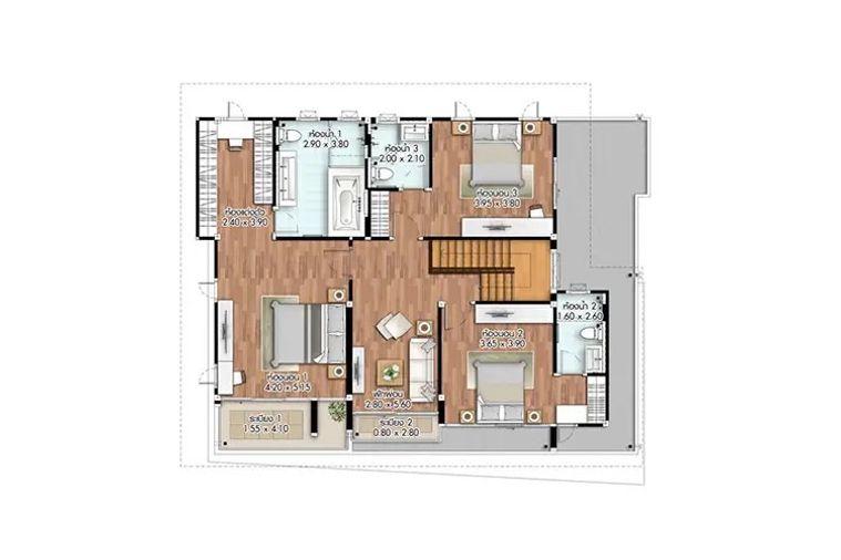 รูป ให้เช่า บ้านเดี่ยว 2 ชั้น เศรษฐสิริ กรุงเทพกรีฑา | 4 ห้องนอน ทำเลดี เหมาะสำหรับครอบครัว ผู้บริหาร หรือชาวต่างชาติที่มองหาบ้านขนาดใหญ่ - รูปที่ 23/23