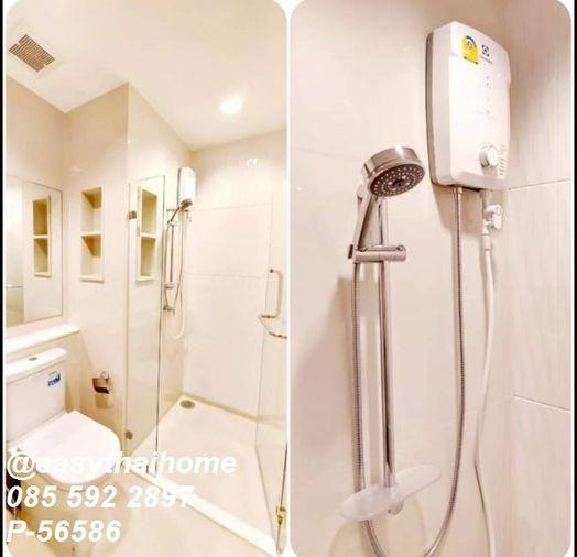 รูป P-56586 ให้เช่าคอนโด สตูดิโอ 📍Life Asoke - Rama 9 อาคาร A ชั้น 11 วิวเมือง แต่งครบ พร้อมเข้าอยู่! ใกล้ MRT พระราม 9 | Line@easythaihome 085-592-2897 - รูปที่ 5/13