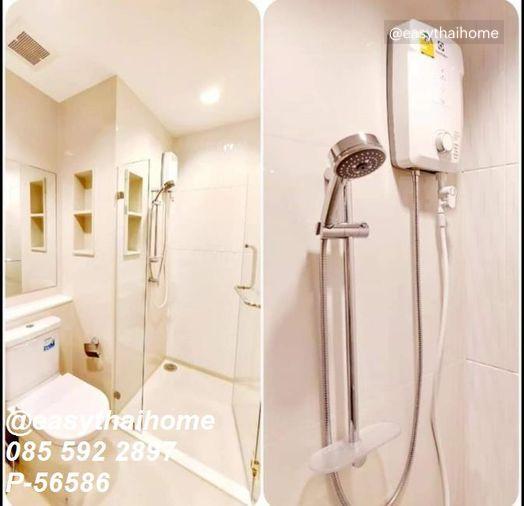 รูป P-56586 ให้เช่าคอนโด สตูดิโอ 📍Life Asoke - Rama 9 อาคาร A ชั้น 11 วิวเมือง แต่งครบ พร้อมเข้าอยู่! ใกล้ MRT พระราม 9 | Line@easythaihome 085-592-2897 - รูปที่ 5/13