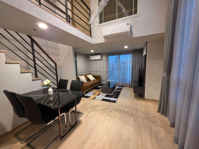 รูป 🔥 ให้เช่า Culture Chula | โซนพระราม 4–จุฬาฯ | Duplex 2 Bed 59 ตร.ม. ชั้น 23 | 55,000 บ./เดือน - รูปที่ 3/10