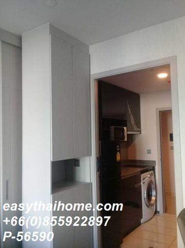 รูป P-56590 ให้เช่า ไอดีโอ คิว สยาม - ราชเทวี | ห้องสตูดิโอ 1 ห้องน้ำ | วิวเมือง | ชั้น 12A | 34 ตร.ม. 📞 Line ID: @easythaihome | 085-592-2897 - รูปที่ 13/17