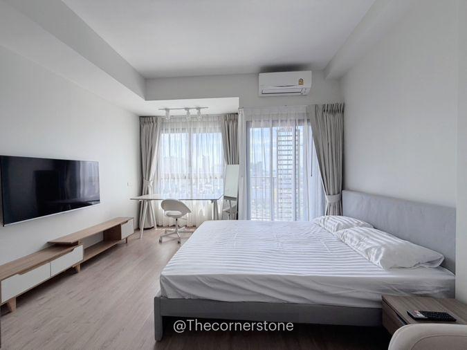 picture Ready to move in : " 𝐈𝐝𝐞𝐨 𝐑𝐚𝐦𝐚 𝟗 - 𝐀𝐬𝐨𝐤𝐞" Studio 26 Sq.m. 19th Floor Near : MRT-Rama 9 - 1/16