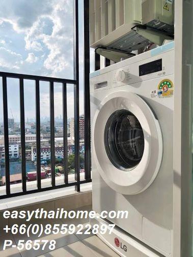 รูป P-56578 ให้เช่า รีเจ้นท์ โฮม บางนา  | 28 ตร.ม. | ชั้น 15 | วิวเมือง | เฟอร์นิเจอร์ครบ | 10,000 บาท/เดือน | Line ID: @easythaihome | 085-592-2897 - รูปที่ 10/10