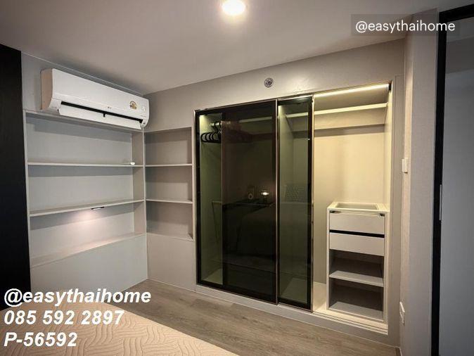 รูป P-56592 ให้เช่าคอนโด 1 ห้องนอน DUPLEX 📍KnightsBridge Space Sukhumvit-Rama 4 ชั้น 11 เพดานสูง ใกล้ BTS พระโขนง! | Line@easythaihome 085-592-2897 - รูปที่ 23/25