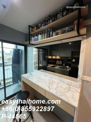 รูป P-44565 ให้เช่า ไอดีโอ สุขุมวิท 93 | 32 ตร.ม. | ชั้น 7 อาคาร B | วิวเมือง💰 19,000 บาท/เดือน📞 Line: @easythaihome | 085-592-2897 - รูปที่ 5/9