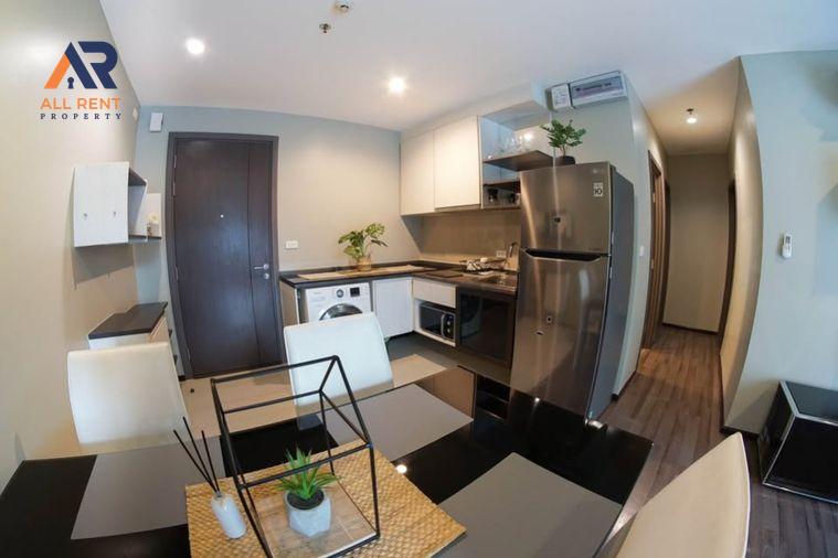 รูป 🔥 ให้เช่า The Base Park West Sukhumvit 77 | โซนสุขุมวิท–วัฒนา | 2 Bed 54 ตร.ม. ชั้น 2 | 24,000 บ./เดือน - รูปที่ 8/10