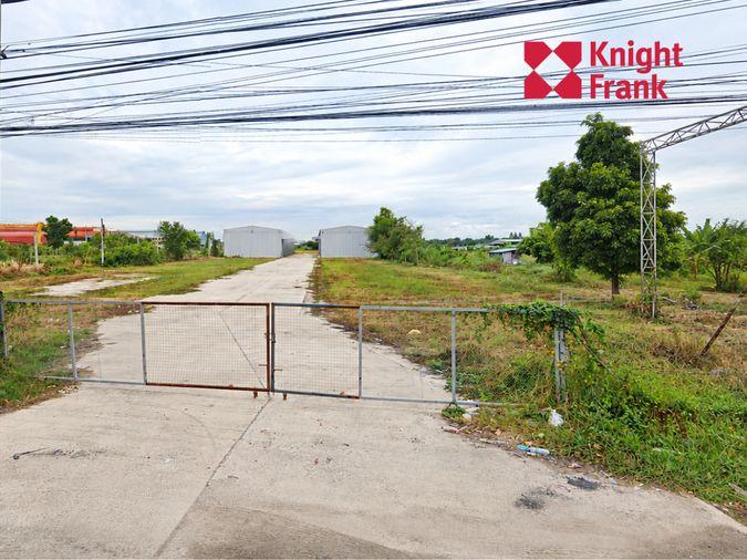 รูป ขายที่ดิน 17 ไร่ ติดถนนวัดศรีวารีน้อย อำเภอบางพลี จังหวัดสมุทรปราการ - รูปที่ 1/2