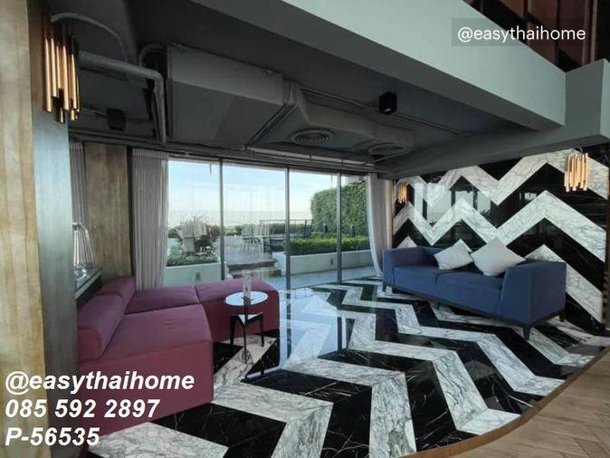 รูป P-56535 ให้เช่าคอนโดหรู Duplex 1 ห้องนอน 📍C Ekkamai ชั้น 40 เฟอร์ครบ วิวเมืองสวยสุดอลังการ ใกล้ BTS เอกมัย! | Line@easythaihome 085-592-2897 - รูปที่ 21/25