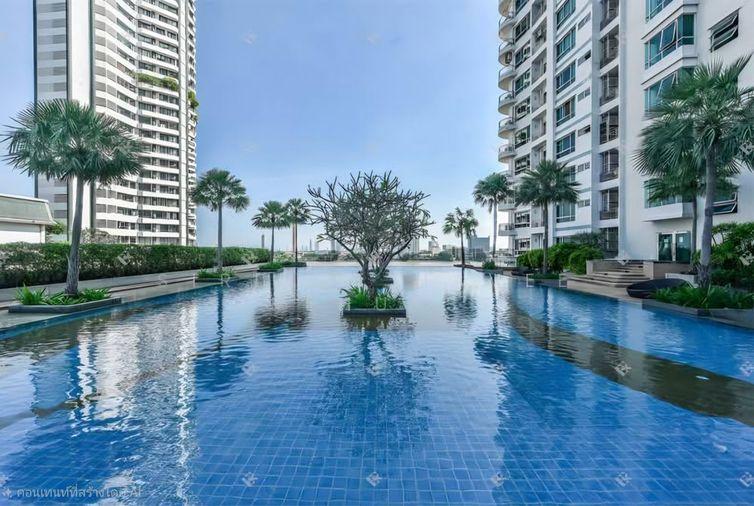 รูป Call : 089-814-7024 คอนโด ศุภาลัย ริเวอร์ รีสอร์ท เจริญนคร เลขห้องมงคล 99/99 ห้องใหญ่ 39.83 ตารางเมตร ชั้น9 (ฟรีค่าโอนทั้งหมด) - รูปที่ 6/12