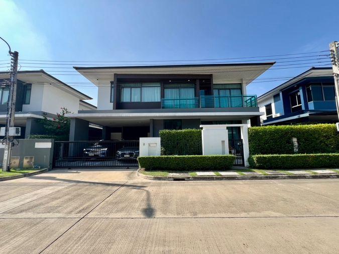 รูป ให้เช่า บ้านเดี่ยว 2 ชั้น เศรษฐสิริ กรุงเทพกรีฑา | 4 ห้องนอน ทำเลดี เหมาะสำหรับครอบครัว ผู้บริหาร หรือชาวต่างชาติที่มองหาบ้านขนาดใหญ่ - รูปที่ 1/23