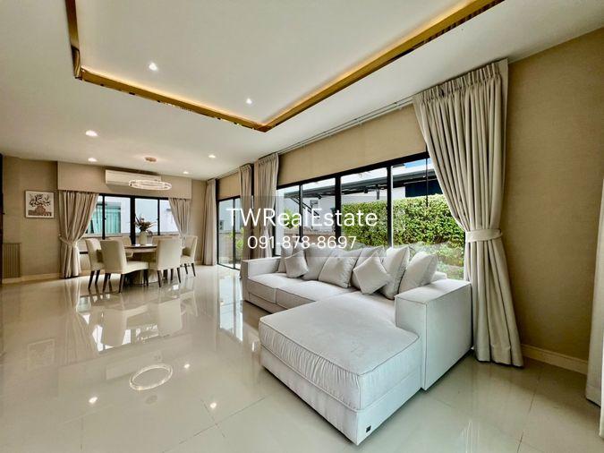 รูป ให้เช่า บ้านเดี่ยว 2 ชั้น เศรษฐสิริ กรุงเทพกรีฑา | 4 ห้องนอน ทำเลดี เหมาะสำหรับครอบครัว ผู้บริหาร หรือชาวต่างชาติที่มองหาบ้านขนาดใหญ่ - รูปที่ 2/23