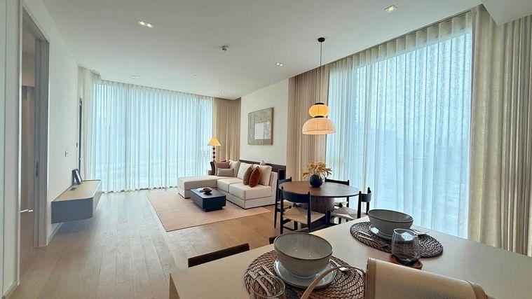 รูป ให้เช่า The Strand Thonglor 2 ห้องนอน 2 ห้องน้ำ สระว่ายน้ำลอยฟ้า ฟิตเนส Sky Lounge เดิน 1 นาทีถึง BTS ทองหล่อ - รูปที่ 1/12