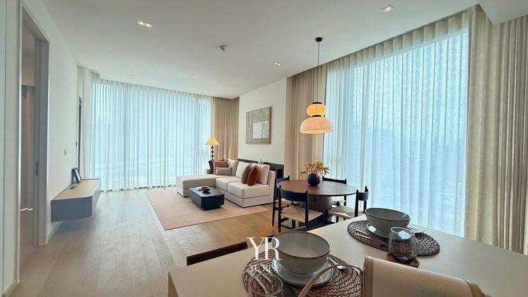 รูป ให้เช่า The Strand Thonglor 2 ห้องนอน 2 ห้องน้ำ สระว่ายน้ำลอยฟ้า ฟิตเนส Sky Lounge เดิน 1 นาทีถึง BTS ทองหล่อ - รูปที่ 1/12