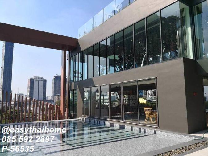 รูป P-56535 ให้เช่าคอนโดหรู Duplex 1 ห้องนอน 📍C Ekkamai ชั้น 40 เฟอร์ครบ วิวเมืองสวยสุดอลังการ ใกล้ BTS เอกมัย! | Line@easythaihome 085-592-2897 - รูปที่ 17/25