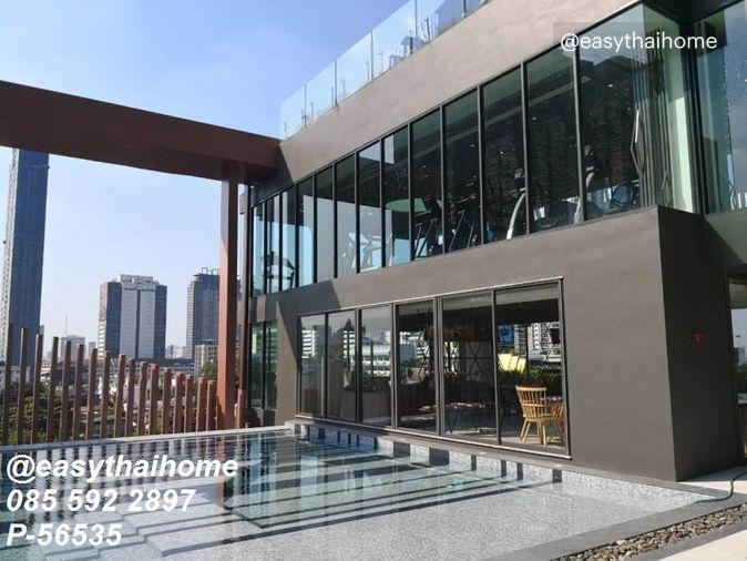 รูป P-56535 ให้เช่าคอนโดหรู Duplex 1 ห้องนอน 📍C Ekkamai ชั้น 40 เฟอร์ครบ วิวเมืองสวยสุดอลังการ ใกล้ BTS เอกมัย! | Line@easythaihome 085-592-2897 - รูปที่ 17/25