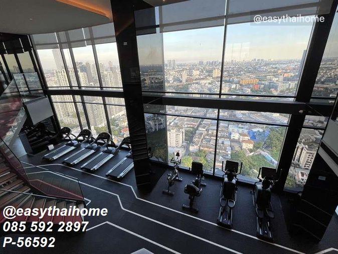 รูป P-56592 ให้เช่าคอนโด 1 ห้องนอน DUPLEX 📍KnightsBridge Space Sukhumvit-Rama 4 ชั้น 11 เพดานสูง ใกล้ BTS พระโขนง! | Line@easythaihome 085-592-2897 - รูปที่ 7/25