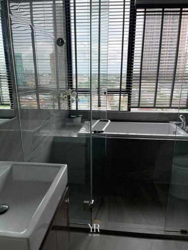 รูป ให้เช่า IDEO Q Sukhumvit 36 แต่งครบพร้อมอยู่ 1ห้องนอน 1 ห้องน้ำ ส่วนกลาง Onsen และสระว่ายน้ำ วิวเมือง ใกล้ BTS ทองหล่อ - รูปที่ 8/9
