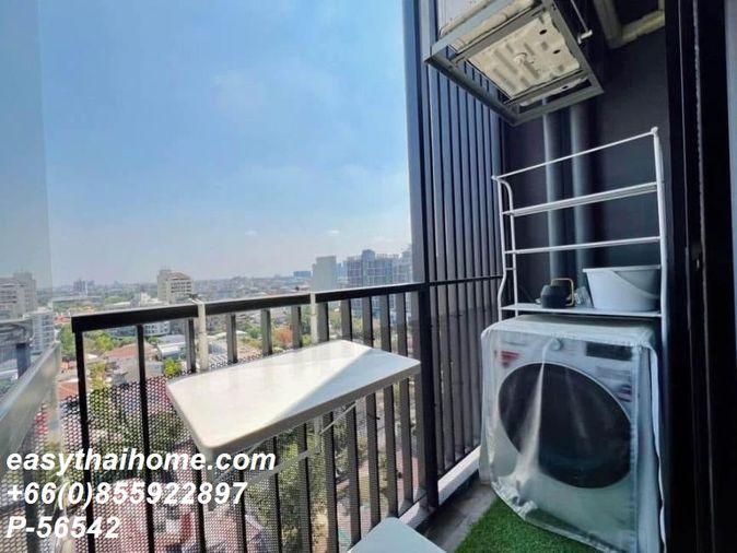 รูป P-56542 ให้เช่า  มารุ เอกมัย 2 | ห้องสตูดิโอ 1 ห้องน้ำ | วิวเมือง | ชั้น 12 | 30 ตร.ม. | เฟอร์นิเจอร์ครบ 📞 Line ID: @easythaihome | 085-592-2897 - รูปที่ 10/10