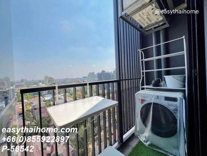 รูป P-56542 ให้เช่า มารุ เอกมัย 2 | ห้องสตูดิโอ 1 ห้องน้ำ | วิวเมือง | ชั้น 12 | 30 ตร.ม. | เฟอร์นิเจอร์ครบ 📞 Line ID: @easythaihome | 085-592-2897 - รูปที่ 10/10