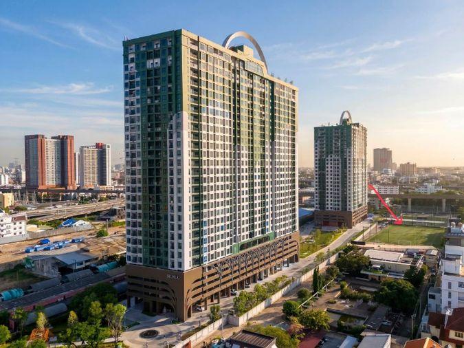 รูป ส่งต่อเท่าทุน SUPALAI PARC เอกมัย พัฒนาการ สตูดิโอ วิวสนามฟุตบอล รับแดดเช้า - รูปที่ 2/4