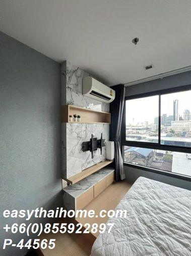 รูป P-44565 ให้เช่า  ไอดีโอ สุขุมวิท 93 | 32 ตร.ม. | ชั้น 7 อาคาร B | วิวเมือง💰 19,000 บาท/เดือน📞 Line: @easythaihome | 085-592-2897 - รูปที่ 7/9