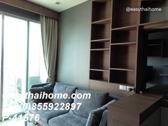 รูป P-41576 ให้เช่า สกายวอล์ค คอนโดมิเนียม 🛏 2 ห้องนอน 2 ห้องน้ำ | 60 ตร.ม. | ชั้น 18 | วิวเมือง💰 32,000 บาท/เดือน📞 Line: @easythaihome | 085-592-2897 - รูปที่ 4/9