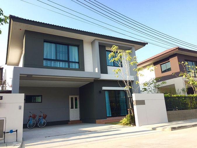 รูป 🏡✨ ให้เช่าบ้านเดี่ยว 2 ชั้น บ้านหรูในโครงการ ทำเลดี ใกล้รวมโชค ✨🏡  #A3-H0086 - รูปที่ 1/22