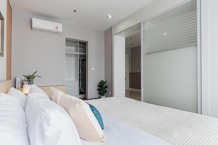 รูป [VR0830] 🔥 21,000/เดือน | Q House Condo สาทร ห้องใหญ่ 48 ตร.ม. 1 ห้องนอน ติด BTS กรุงธนบุรี  🔥 - รูปที่ 8/11