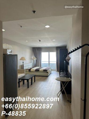 รูป P-48835 ให้เช่า เดอะ แพลทินัม คอนโดมิเนียม🛏 ห้องสตูดิโอ | 42 ตร.ม. | ชั้น 17 | วิวเมือง💰 17,000 บาท/เดือน📞 Line: @easythaihome | 085-592-2897 - รูปที่ 4/12