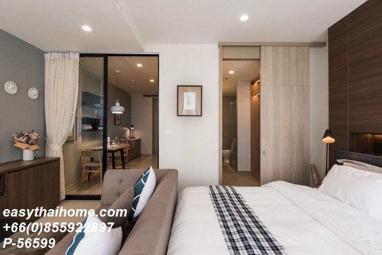 รูป P-56599 ให้เช่า  (โนเบิล เพลินจิต)🛏 ห้องสตูดิโอ 1 ห้องน้ำ | 46 ตร.ม. | ชั้น 24 | วิวเมือง💰 40,000 บาท/เดือน📞 Line: @easythaihome | 085-592-2897 - รูปที่ 2/5