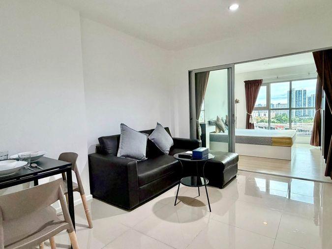 รูป [VR0828] 🔥 17,000/เดือน | Aspire Sukhumvit 48 ขนาดใหญ่ 38 ตร.ม. 1 ห้องนอน ใกล้ BTS พระโขนง 600 ม. แต่งครบพร้อมอยู่ทันที! 🔥 - รูปที่ 5/6