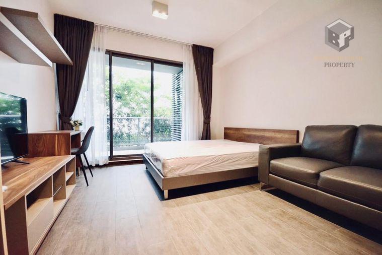 picture The Lofts Ekkamai | Garden-facing unit, spacious balcony, North-facing #AS-7764 - 1/9