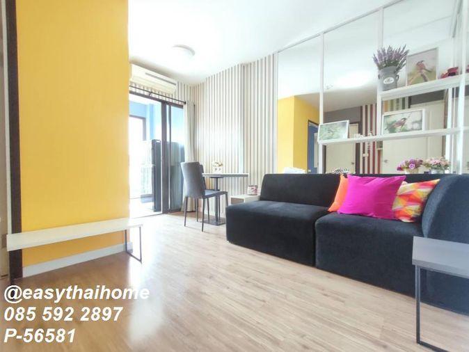 รูป 📍 I CONDO Sukhumvit 103 ให้เช่า P-56581 | ชั้น 3 ใกล้ BTS อุดมสุข! วิวเมือง | Line@easythaihome 085-592-2897 - รูปที่ 8/13