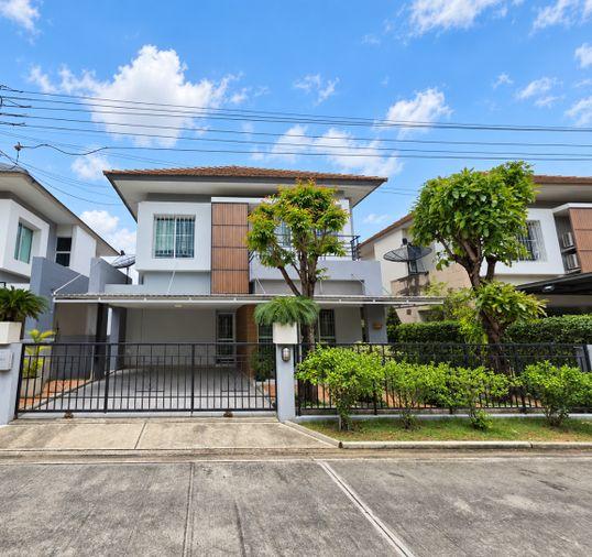 รูป ขายบ้านเดี่ยว 2 ชั้น รสิกา วิลล่า การ์เด้น 2 รัตนาธิเบศร์ 50 ตร.ว. ไม่มีบ้านตรงข้าม พร้อมต้นไม้รอบบ้าน - รูปที่ 5/29