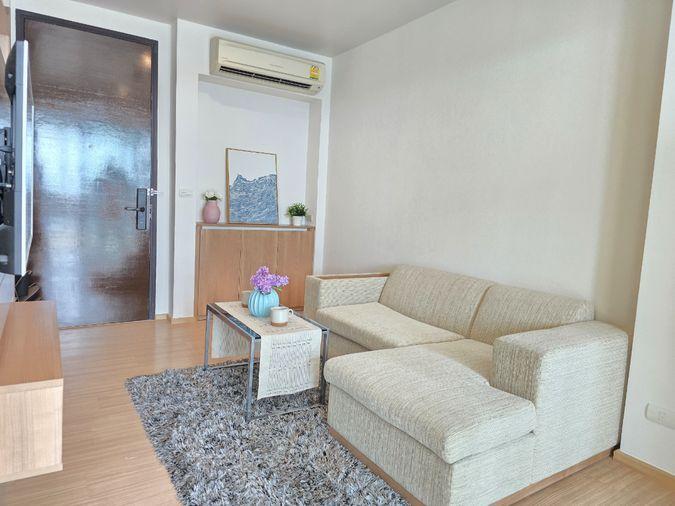 รูป  Rhythm Sukhumvit 50 ห้องกว้าง 45 ตรม. ชั้นสูง 1 ห้องนอน 1 ห้องน้ำ ราคาดีมาก สระว่ายน้ำลอยฟ้า ฟิตเนส ใกล้ BTS อ่อนนุช - รูปที่ 5/18