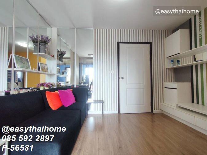 รูป 📍 I CONDO Sukhumvit 103 ให้เช่า P-56581 | ชั้น 3 ใกล้ BTS อุดมสุข! วิวเมือง | Line@easythaihome 085-592-2897 - รูปที่ 6/13