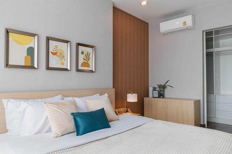รูป ✨ Q House คอนโด สาทร ติด BTS กรุงธนบุรี ชั้นสูง 1 นอน 48 ตร.ม. วิวโค้งน้ำ แต่งครบ ฟรีแม่บ้าน 21k/ด. นัดชมห้องฟรี ทักด่วน! - รูปที่ 3/9