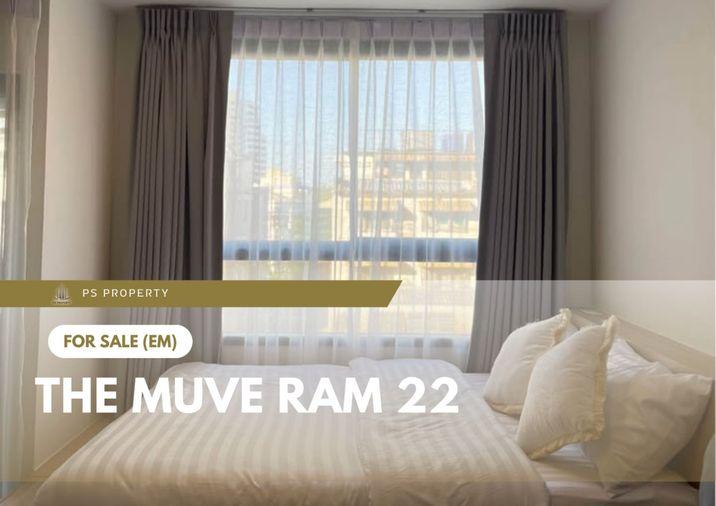 รูป ขายด่วน 🔥 THE MUVE Ram 22 🔥 เฟอร์นิเจอร์ และ เครื่องใช้ไฟฟ้าครบ ใกล้ MRT  - รูปที่ 1/12