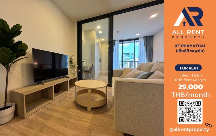 รูป 🔥 ให้เช่า XT PHAYATHAI | โซนพญาไท | 1 Bed 42 ตร.ม. ชั้น 12A | 29,000 บ./เดือน - รูปที่ 1/15