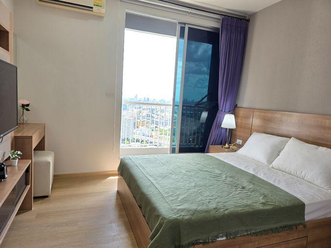 รูป  Rhythm Sukhumvit 50 ห้องกว้าง 45 ตรม. ชั้นสูง 1 ห้องนอน 1 ห้องน้ำ ราคาดีมาก สระว่ายน้ำลอยฟ้า ฟิตเนส ใกล้ BTS อ่อนนุช - รูปที่ 12/18