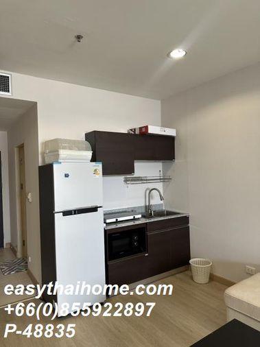 รูป P-48835 ให้เช่า เดอะ แพลทินัม คอนโดมิเนียม🛏 ห้องสตูดิโอ | 42 ตร.ม. | ชั้น 17 | วิวเมือง💰 17,000 บาท/เดือน📞 Line: @easythaihome | 085-592-2897 - รูปที่ 9/12