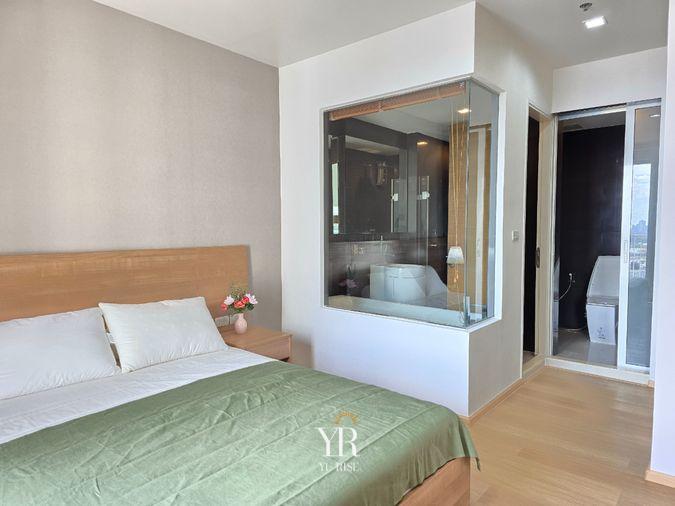 รูป Rhythm Sukhumvit 50 ห้องกว้าง 45 ตรม. ชั้นสูง 1 ห้องนอน 1 ห้องน้ำ ราคาดีมาก สระว่ายน้ำลอยฟ้า ฟิตเนส ใกล้ BTS อ่อนนุช - รูปที่ 10/18