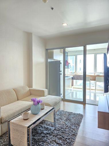 รูป  Rhythm Sukhumvit 50 ห้องกว้าง 45 ตรม. ชั้นสูง 1 ห้องนอน 1 ห้องน้ำ ราคาดีมาก สระว่ายน้ำลอยฟ้า ฟิตเนส ใกล้ BTS อ่อนนุช - รูปที่ 3/18
