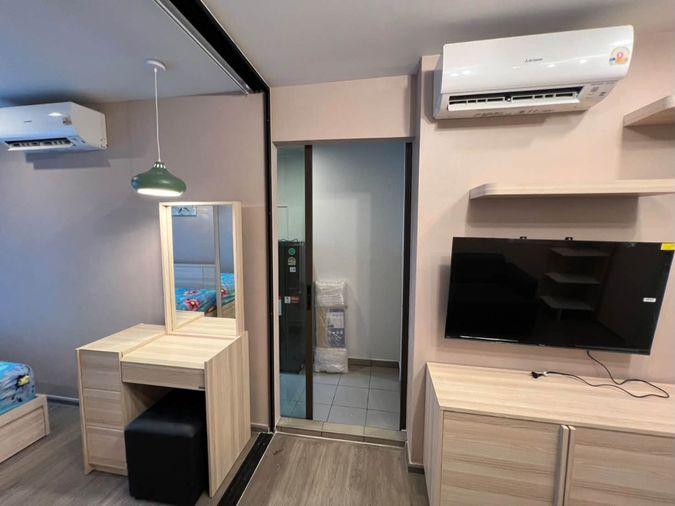 รูป 🚝 ปล่อยเช่าถูกที่สุด! Regent Home วุฒากาศ ตึก A ชั้น 8 วิวสระว่ายน้ำหลักโครงการสวยฉ่ำ ใกล้ BTS แค่ 200 เมตร! 🏊‍♂️ - รูปที่ 7/11